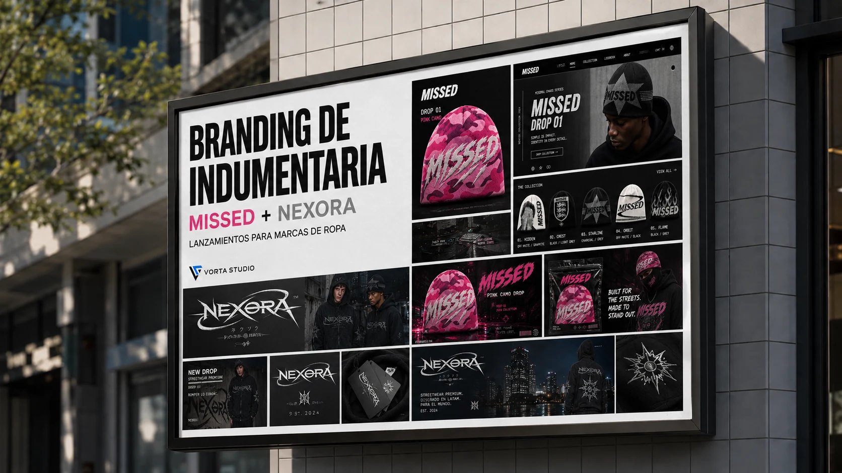 Missed y Nexora — Flyers & Drops